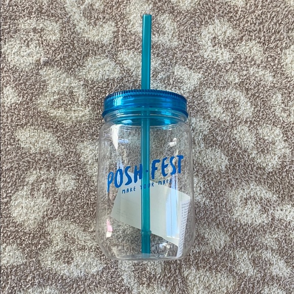 Other - Poshfest Cup with Straw